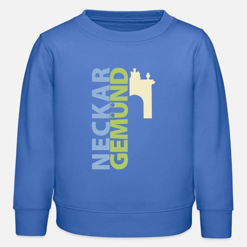Neckargemuend Stadttor - Kinder Organic Sweatshirt Mini Changer von Stanley/Stella - carolina Blue