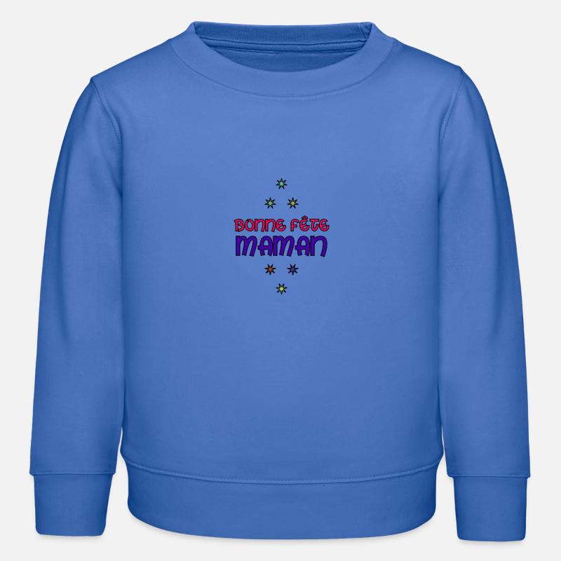 SCHÖNEN MUTTERTAG. Mama. MUTTERTAG. ICH LIEBE DICH - Kinder Organic Sweatshirt Mini Changer von Stanley/Stella - carolina Blue