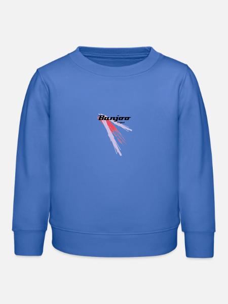 Banjoo Original colour - Kinder Organic Sweatshirt Mini Changer von Stanley/Stella - carolina Blue