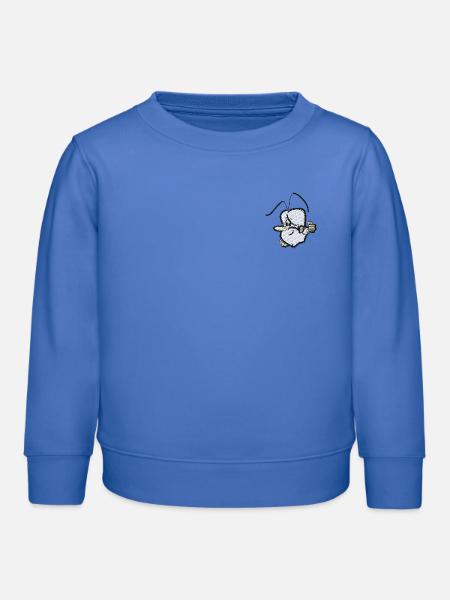 Hello Maestro Stick Von Maestro - Kinder Organic Sweatshirt Mini Changer von Stanley/Stella - carolina Blue
