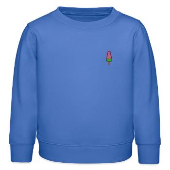 Popsicles - Kids Organic Sweatshirt by Stanley/Stella - carolina blue - Front - AI Model Kid Female (0cm)