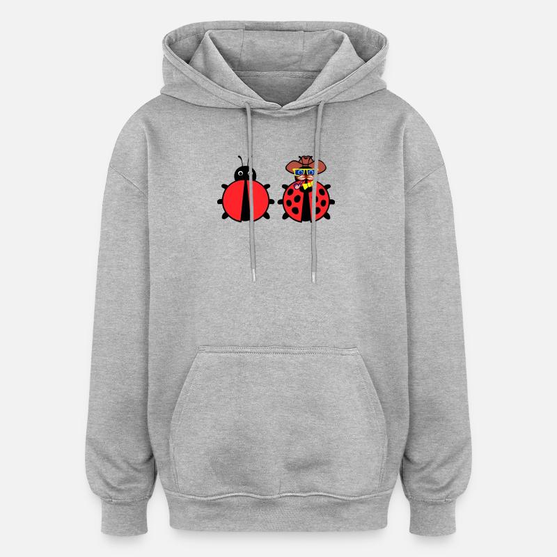 Bugs Debug Developer Bugfixing Programmer - Oversized Unisex Hoodie - heather grey