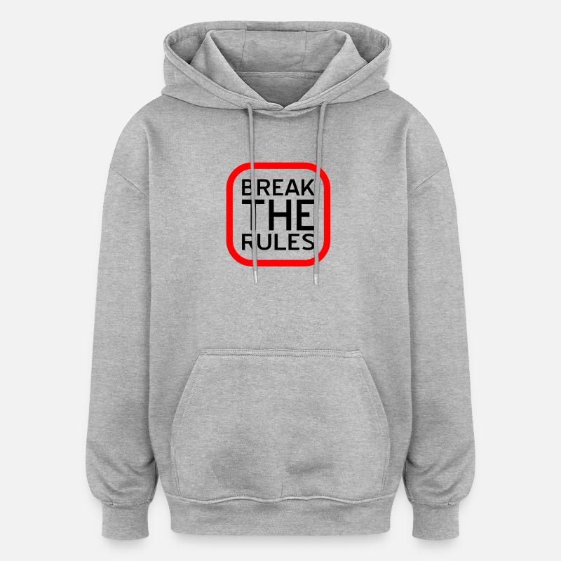 Regulate - Oversized Unisex Hoodie - heather grey