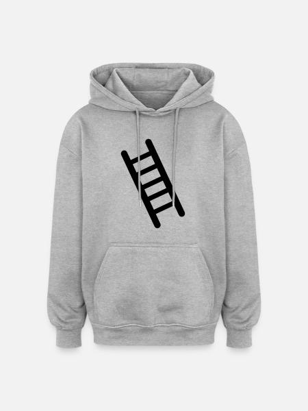 leiter__f1 - Oversized Unisex Hoodie - heather grey