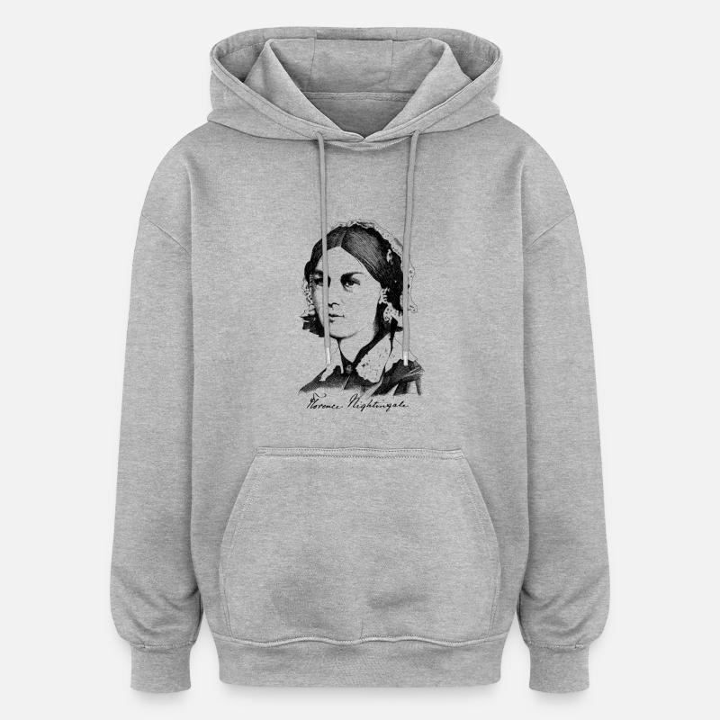 rossignol - Sweat à capuche oversize unisexe - gris chiné