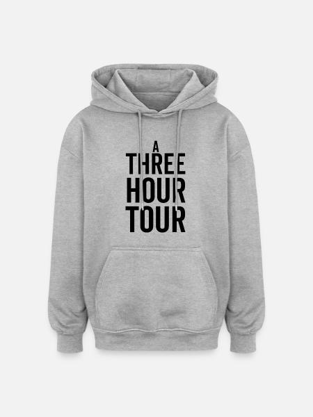 A Three Hour Tour - Oversized Unisex Hoodie - heather grey