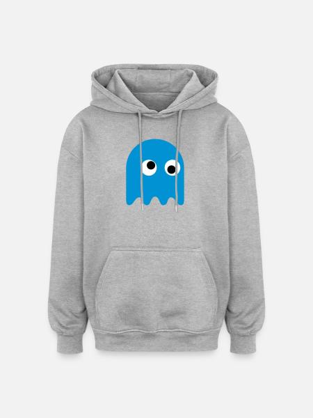 Jeu Classics Ghost - Sweat à capuche oversize unisexe - gris chiné