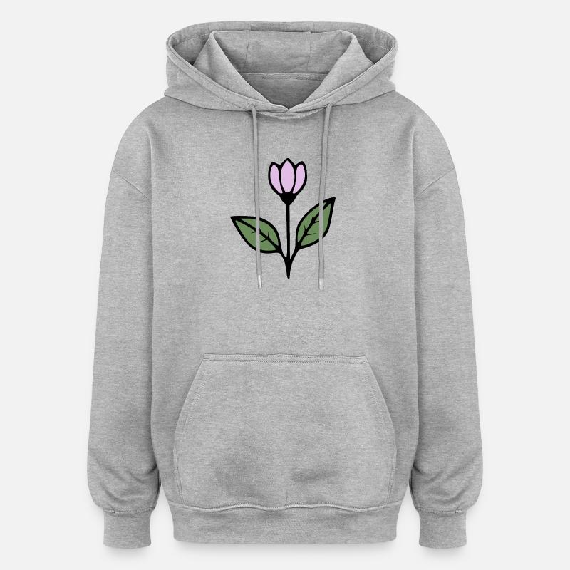 Geschenk Mutter Muttertag Geschenk Mama Geschenke - Oversized Unisex Hoodie - Grau meliert