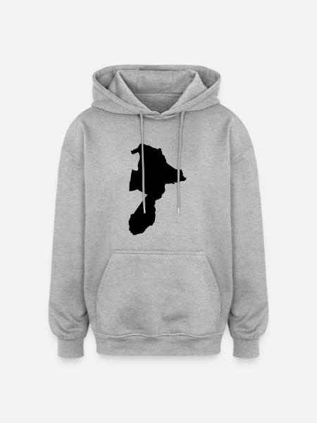 Spandau - Oversized Unisex Hoodie - heather grey