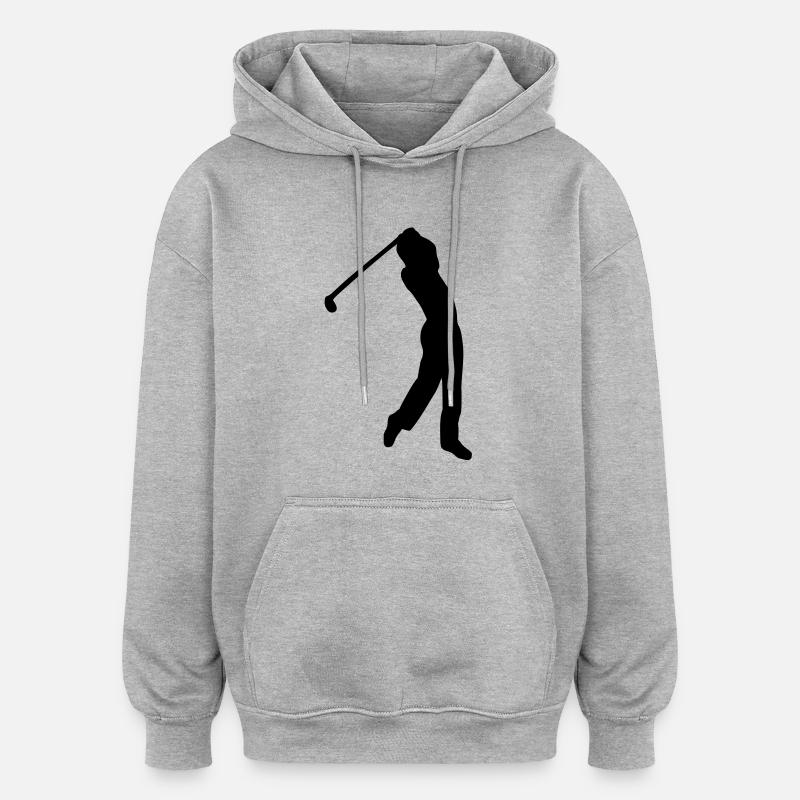 Golf - Oversized Unisex Hoodie - heather grey