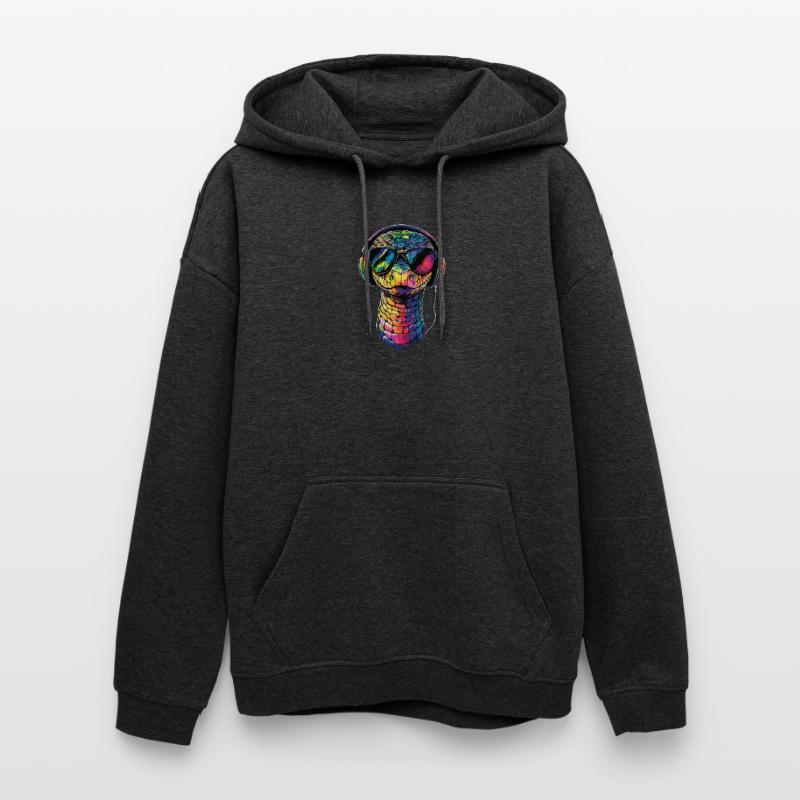 serpent, python, cobra, serpent à sonnettes, serpents Sweat à capuche oversize unisexe