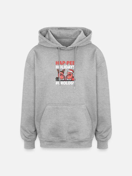 Urology Nurse Nephrology Urologist Nursing - Oversized Unisex Hoodie - heather grey