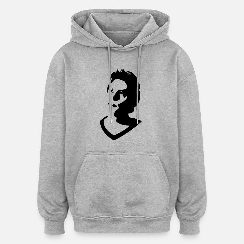 JD Scrubs Thinking - Oversized Unisex Hoodie - Grau meliert