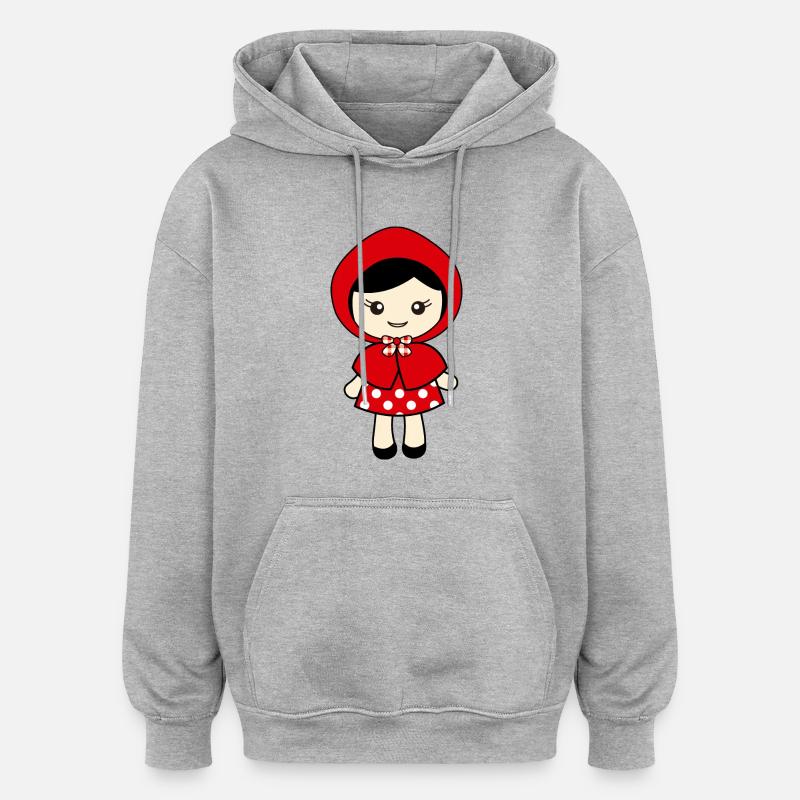 Rotkaeppchen - Oversized Unisex Hoodie - heather grey