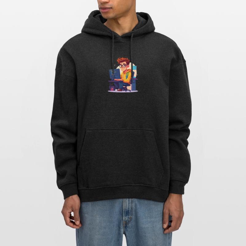 Programmierer oder Nerd Oversized Unisex Hoodie