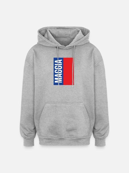 Maggia Ticino Souvenir T-Shirt - Oversized Unisex Hoodie - heather grey