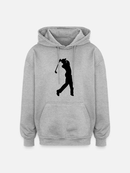 Golf - Oversized Unisex Hoodie - heather grey
