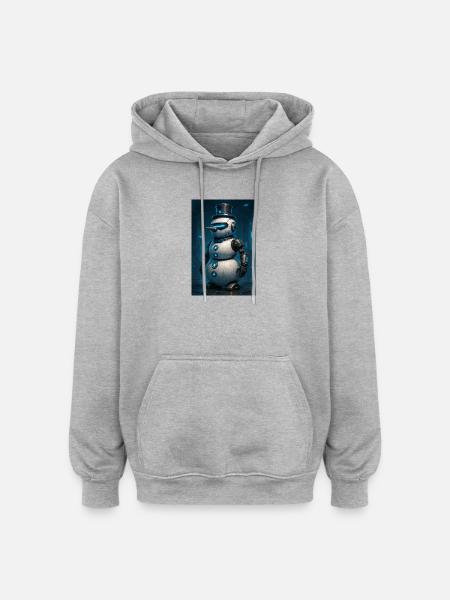RockyZoo21 - Oversized Unisex Hoodie - heather grey