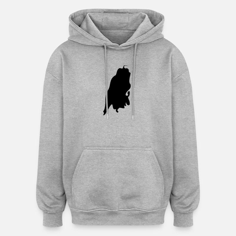 Lefkada - Oversized Unisex Hoodie - heather grey