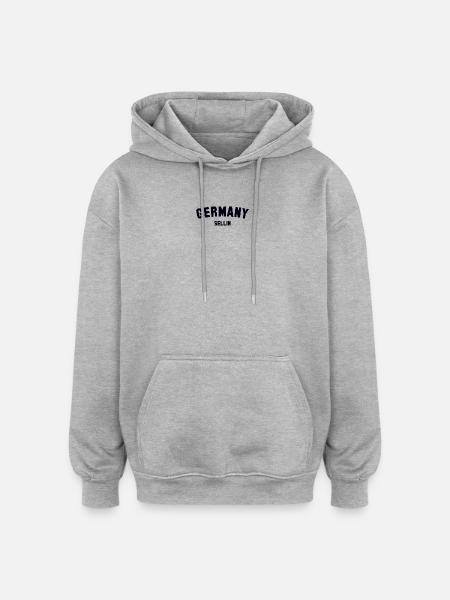 SELLIN Germany - Oversized Unisex Hoodie - Grau meliert