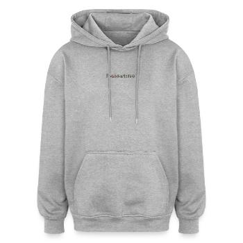 Palestine Colourful - Oversized Unisex Hoodie - Grau meliert - Vorne - Noah (186cm)