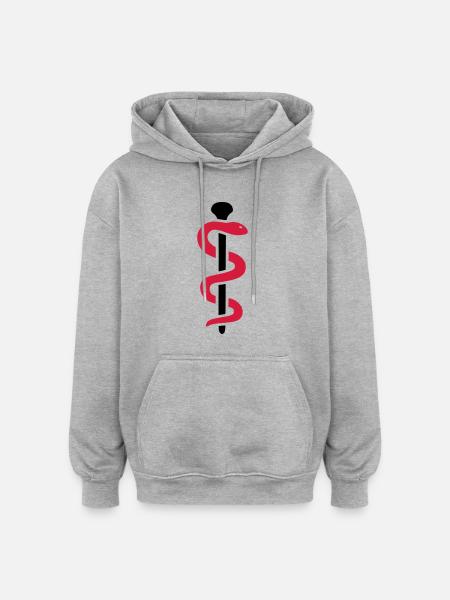 Medicine - Oversized Unisex Hoodie - heather grey