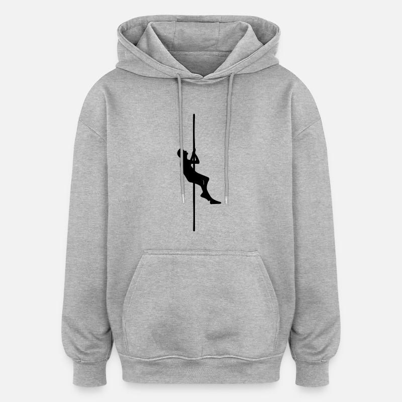 bergsteiger - Oversized Unisex Hoodie - heather grey