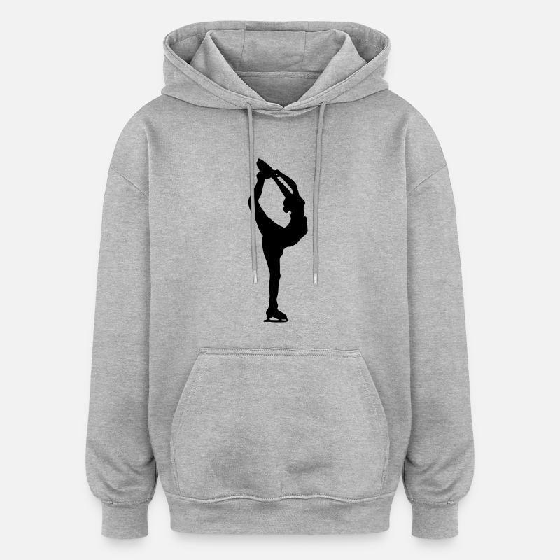 Eiskunstläuferin - Oversized Unisex Hoodie - heather grey