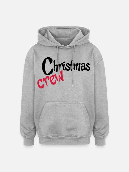 Christmas - Oversized Unisex Hoodie - heather grey