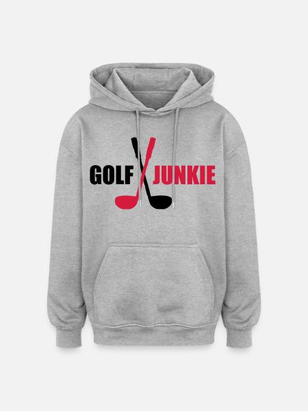 golf - Oversized Unisex Hoodie - heather grey