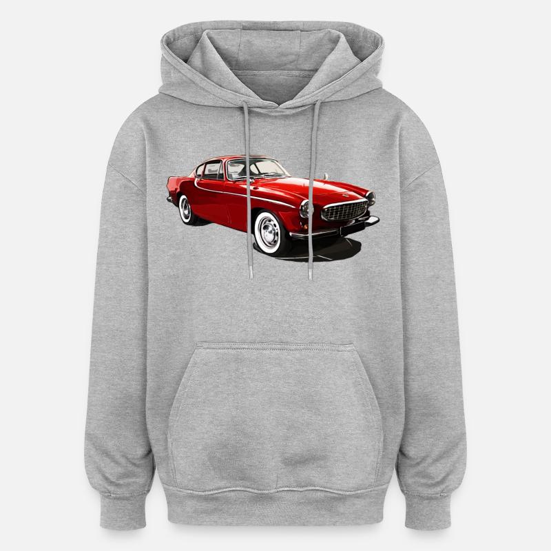 Oldtimer P1800 - Sweat à capuche oversize unisexe - gris chiné