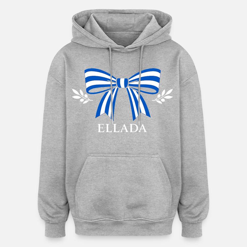 Ellada Loop - Oversized Unisex Hoodie - heather grey