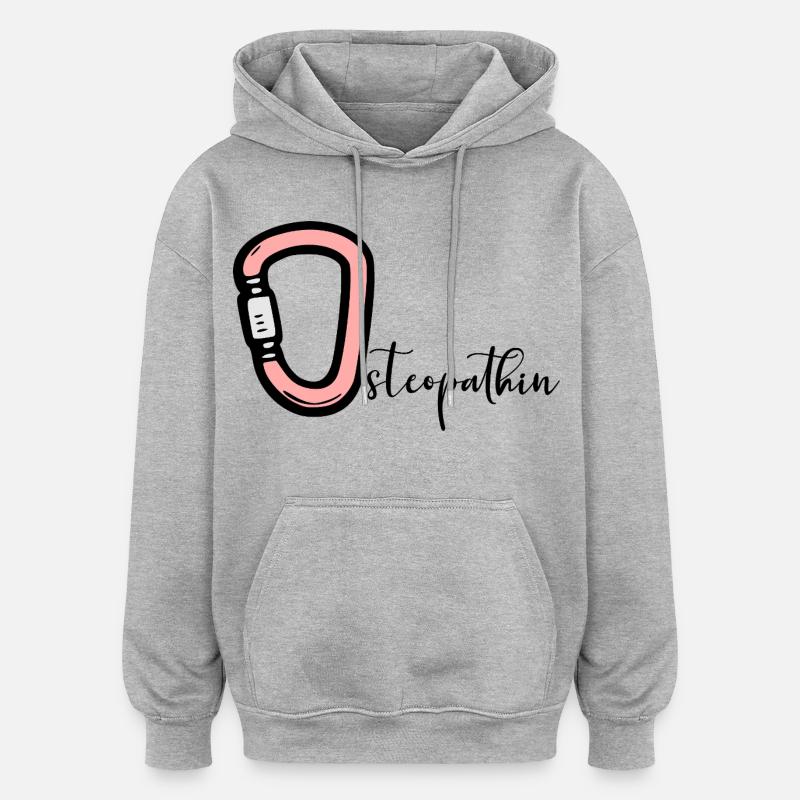 Osteopathy Osteopath - Oversized Unisex Hoodie - heather grey
