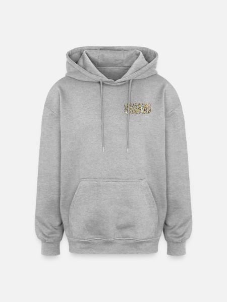 la ilaha illa ALLAH - Oversized Unisex Hoodie - heather grey