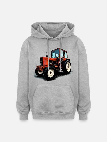 Belarus MTS 550 - Oversized Unisex Hoodie - heather grey