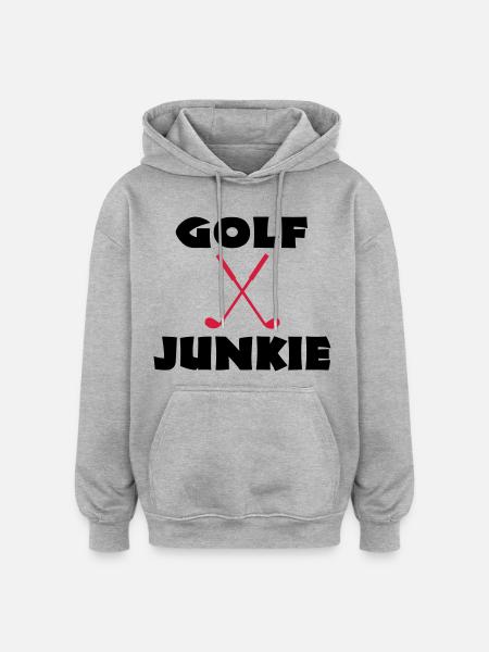 golf - Oversized Unisex Hoodie - heather grey