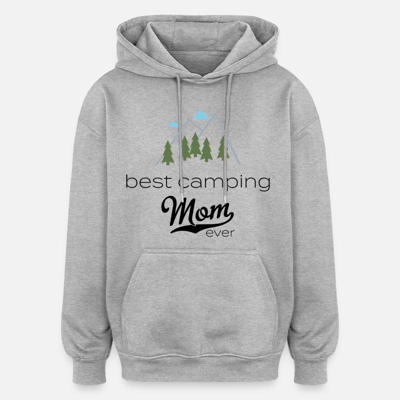 camper - Oversized Unisex Hoodie - heather grey