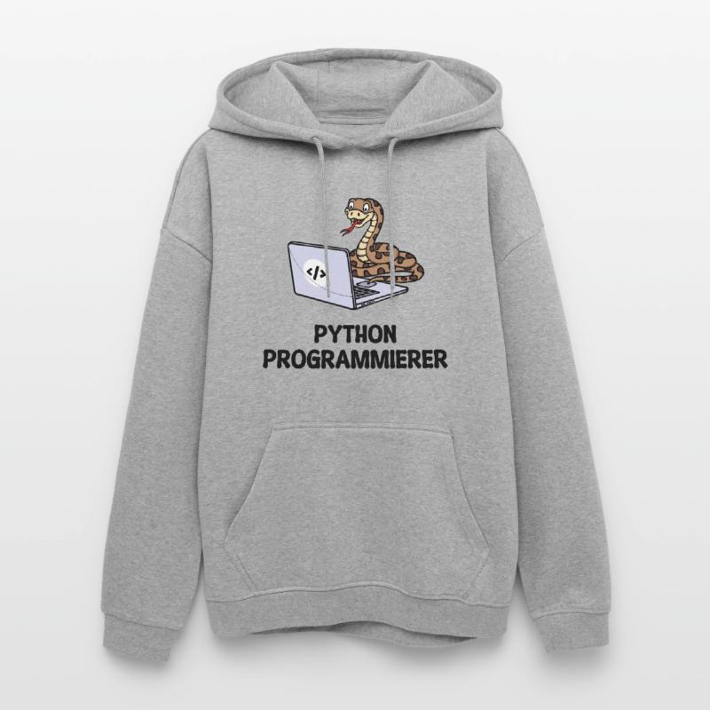 Programmierer Computer Code Developer Statement Oversized Unisex Hoodie