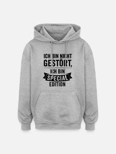 I'm Special Edition - Oversized Unisex Hoodie - heather grey