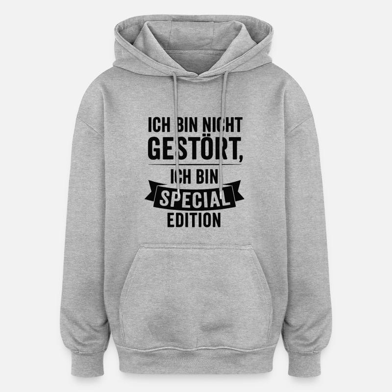I'm Special Edition - Oversized Unisex Hoodie - heather grey