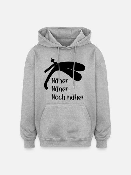 Spekulum Frauenarztbesuch - Oversized Unisex Hoodie - Grau meliert