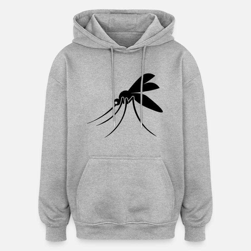 mosquito - Oversized Unisex Hoodie - heather grey
