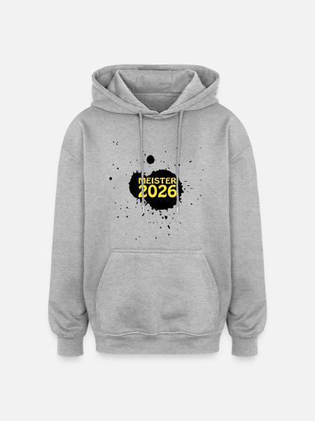 Champion 2026 Championship - Oversized Unisex Hoodie - heather grey