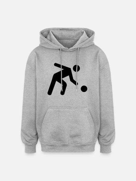 Skittles - Oversized Unisex Hoodie - heather grey
