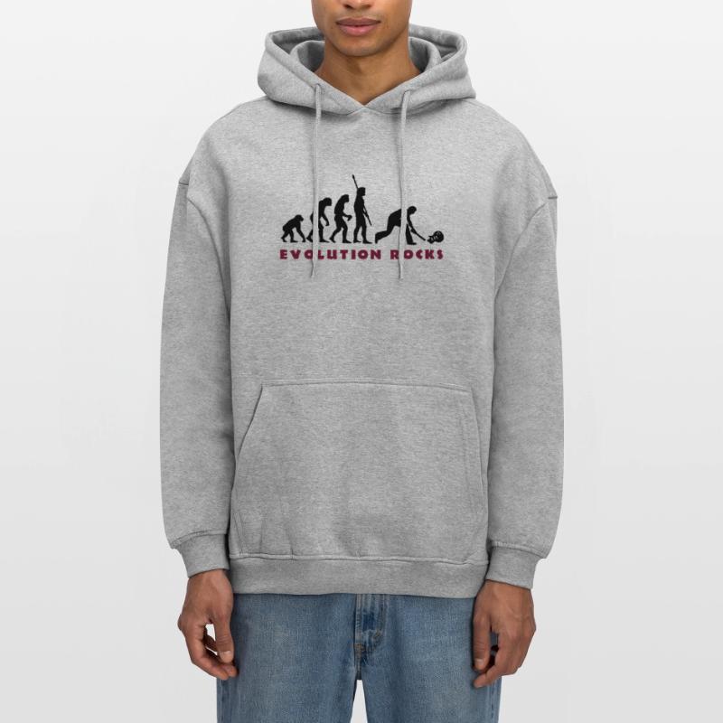 evolution_smash_guitar_01_b_2c Oversized Unisex Hoodie