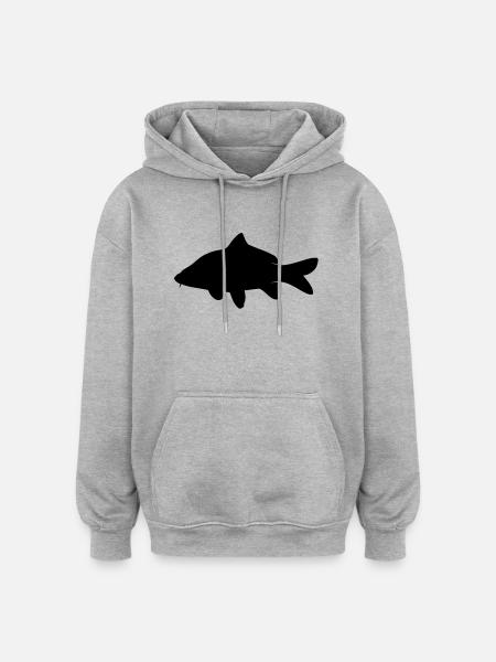 as3_carp - Oversized Unisex Hoodie - heather grey
