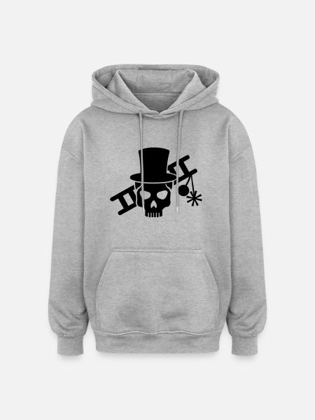 Chimney sweep - Oversized Unisex Hoodie - heather grey