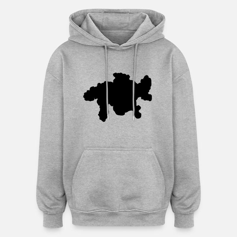 Graubünden 2 - Oversized Unisex Hoodie - heather grey