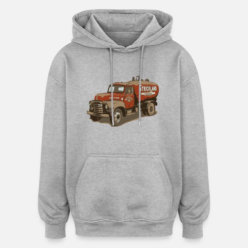 Strickland Propane 1997 - Sweat à capuche oversize unisexe - gris chiné