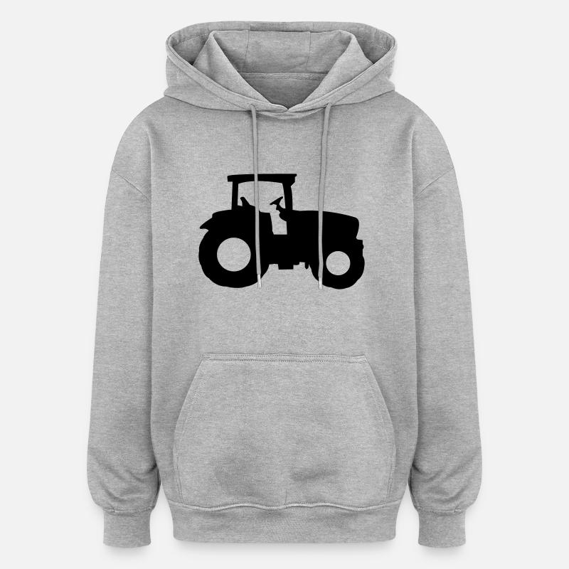 traktor1 - Oversized Unisex Hoodie - heather grey